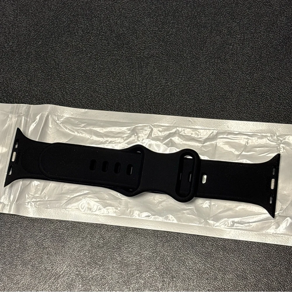 Floral Patterned White Smartwatch Band, 38/40/41mm, L